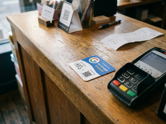 Google review NFC kaarten - Set van 2